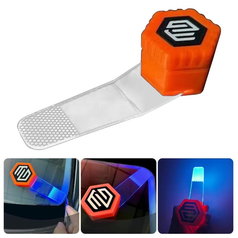 Professionele LED Tint Installatie Licht Magnetische Anti-Kras Basis Verwisselbare Reflectoren Auto Raamfolie Gereedschapset