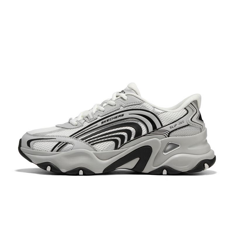 Skechers Men s 232424-WBK Sporty Sneakers US 9