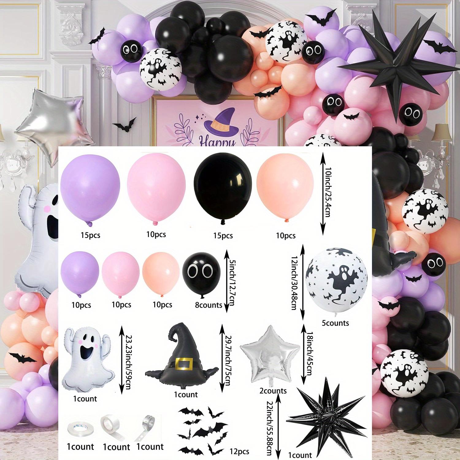 

113pcs Halloween Balloon Arch Set for Halloween Party Birthday Party Home Decoration and Indoor and Outdoor Theme Party Other