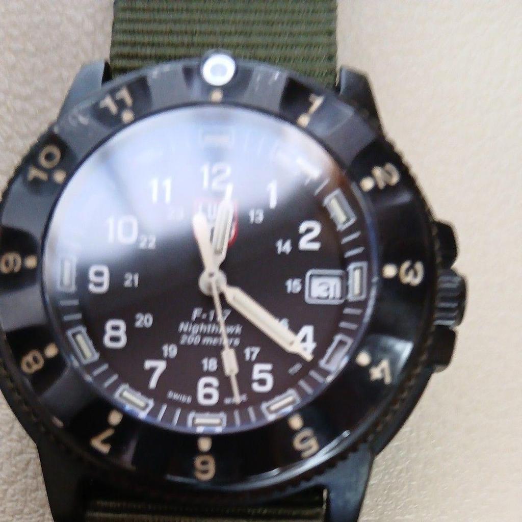 Used LUMINOX military watch