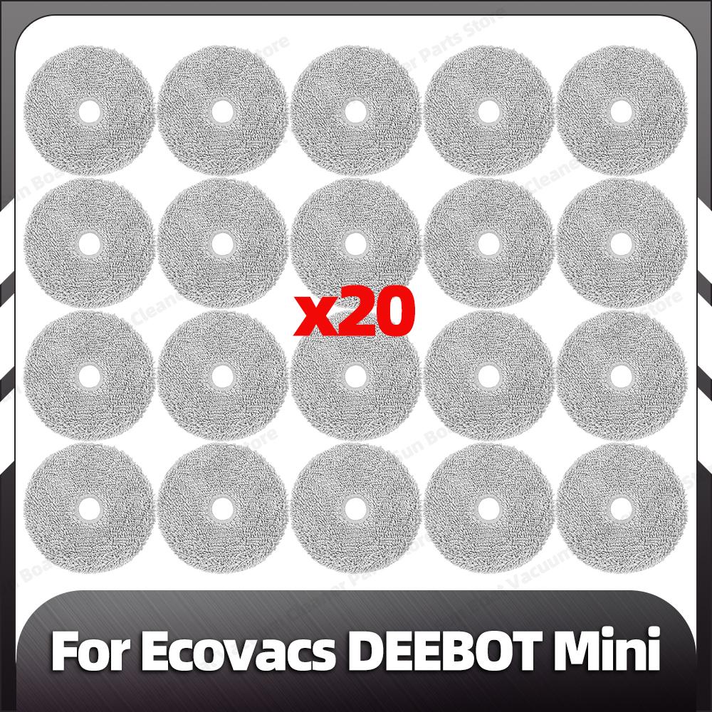 Kompatibel für Ecovacs DEEBOOT Mini Ersatz Haupt-Seitenbürste HEPA Filter Mopp-Pad Staubbeutel Ersatzteile Zubehör
