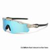 Occhiali da sole fotocromatici iridescenti per ciclismo e sport: Antivento, Protezione UV e Luce Blu, Ultraleggero