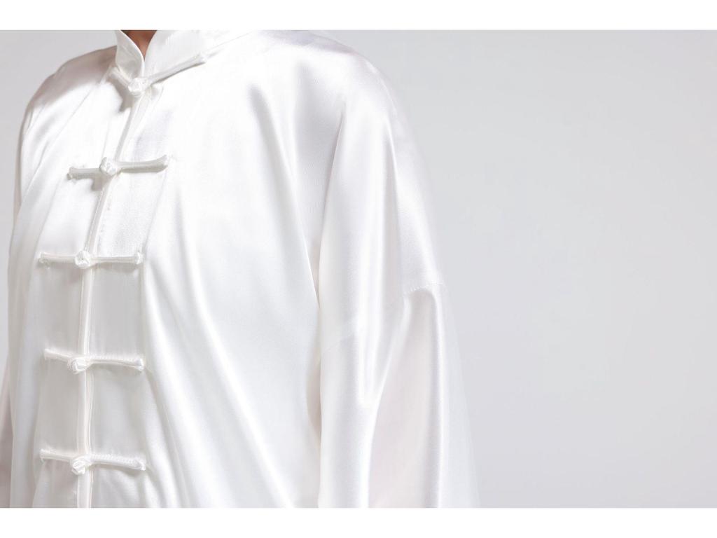 Your Highness Silk Imitation Tai Chi Suit: Mulan-Inspired Practice & Performance Wear