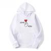 Men's and Women's Plus Size Printed Top, Loose Casual, Soft, Comfortable and Breathable, Outdoor Sports Loose Pullover Hoodie