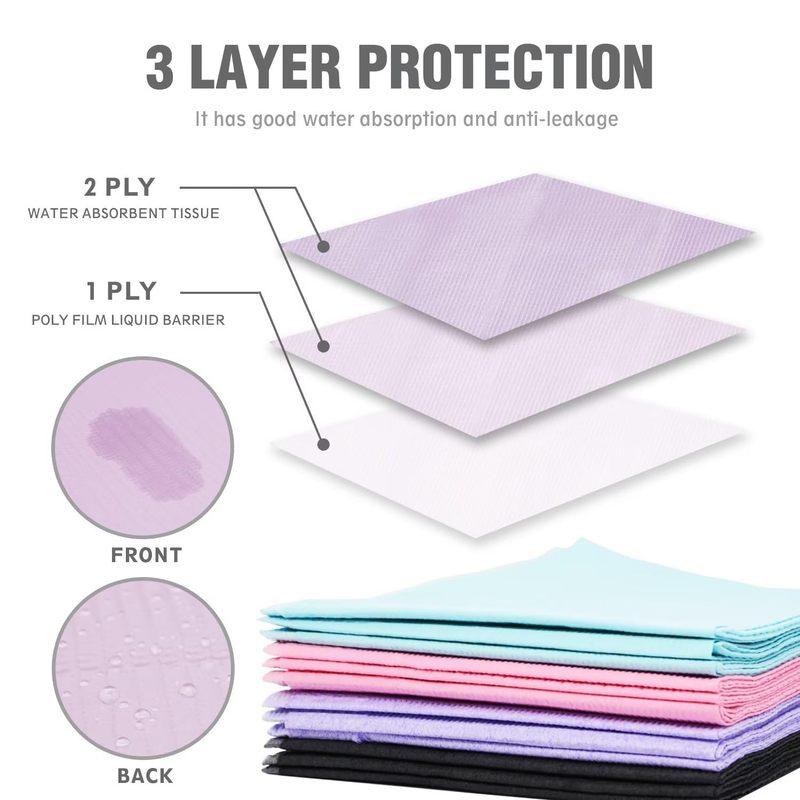 20pcs/lot Nail Art Table Mat Disposable Tattoo Clean Pad for Nails Waterproof Tablecloths Manicure Tools Tattoo Accessories Nail