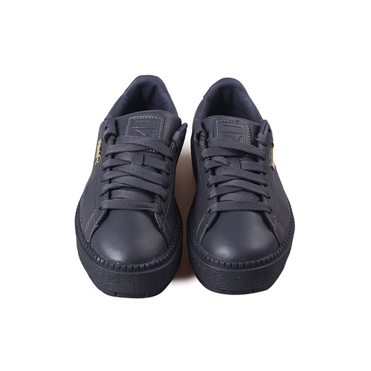 Puma Platform Trace Premium Low Top Sneakers Women Sneakers Diving-Blue 369927-02