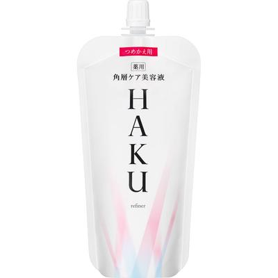Recarga Refinadora HAKU 110ml (Quase droga) Líquido de beleza Após aplicar o tônico de manhã e à noite, aplique 3 vezes a quantidade do disp.