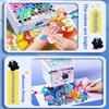 24-80 Colors Acrylic Marker Pen Set Children Paint Art Markers for Rock,Glass, Wood, Canvas,Greeting Cards Graffiti Art Supplies