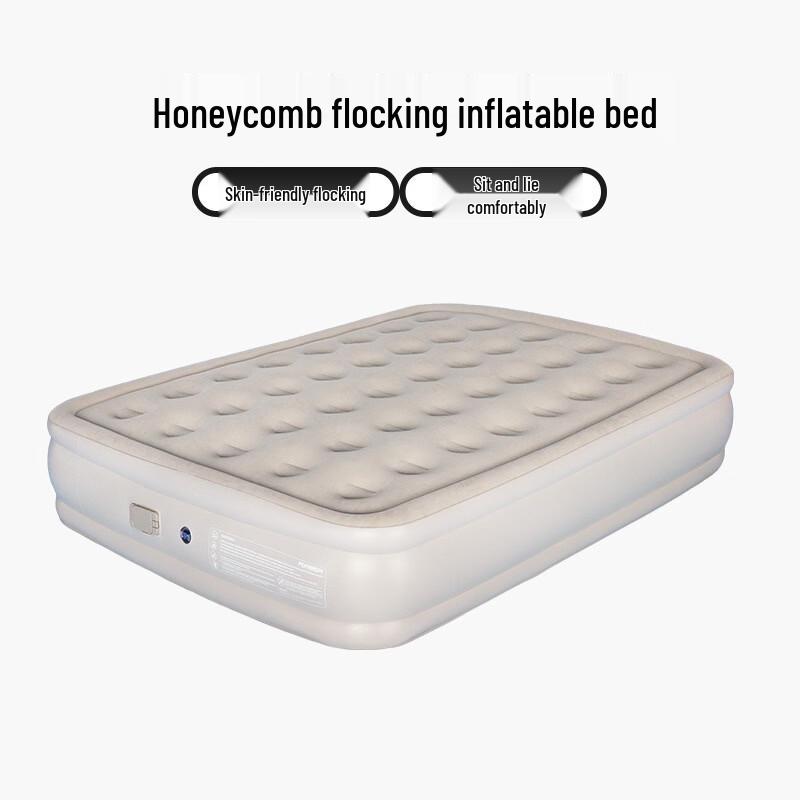 ZISIZ Outdoor Inflatable Air Mattress 200x152x40CM