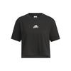 (WMNS) Summer T-Shirt Asia Sizing 'Black' Women's IK8641