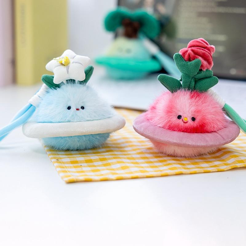 Saturn Earth Moon Jupiter Mercury Mars Plush Keychains Pendant Kawaii Girls Backpack Phone Plush Keyring Good Quality Pendant