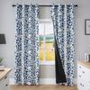 Blackout Curtain Vintage Floral Eyelet Bedroom Living Room Small Fresh Style