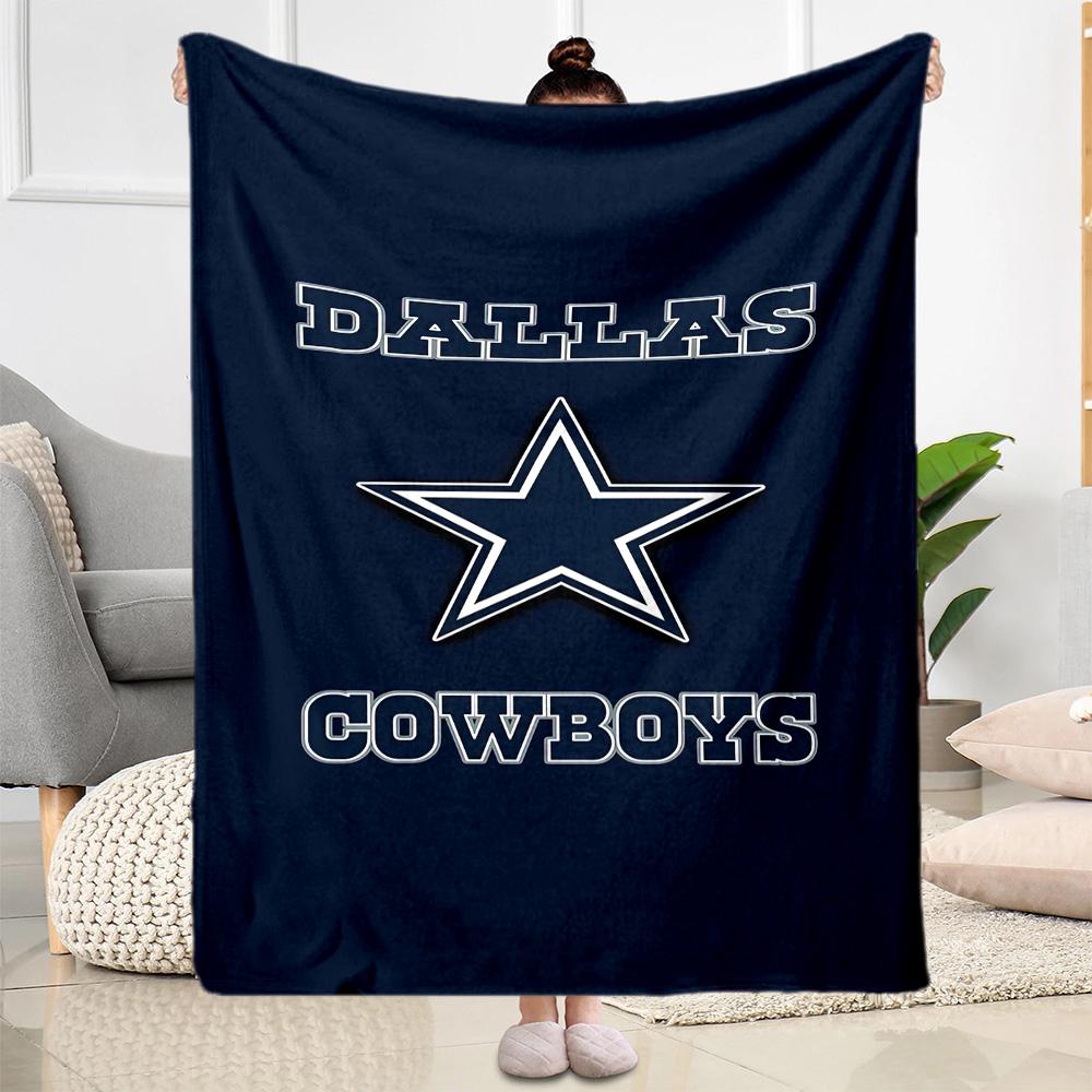 Dallas Blanket Warmthful Decor Suitable for Office Couch Livingroom All-Season Use Digital Print Ideal Gift for Friends Family Couples Picnic