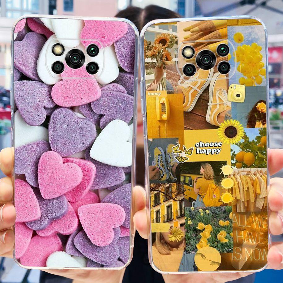 For Xiaomi Poco X3 Pro Phone Case Soft Silicon TPU Shockproof Coque For Poco X3 PocoX3 X 3 NFC Back Cover Bumper Astronaut Funda
