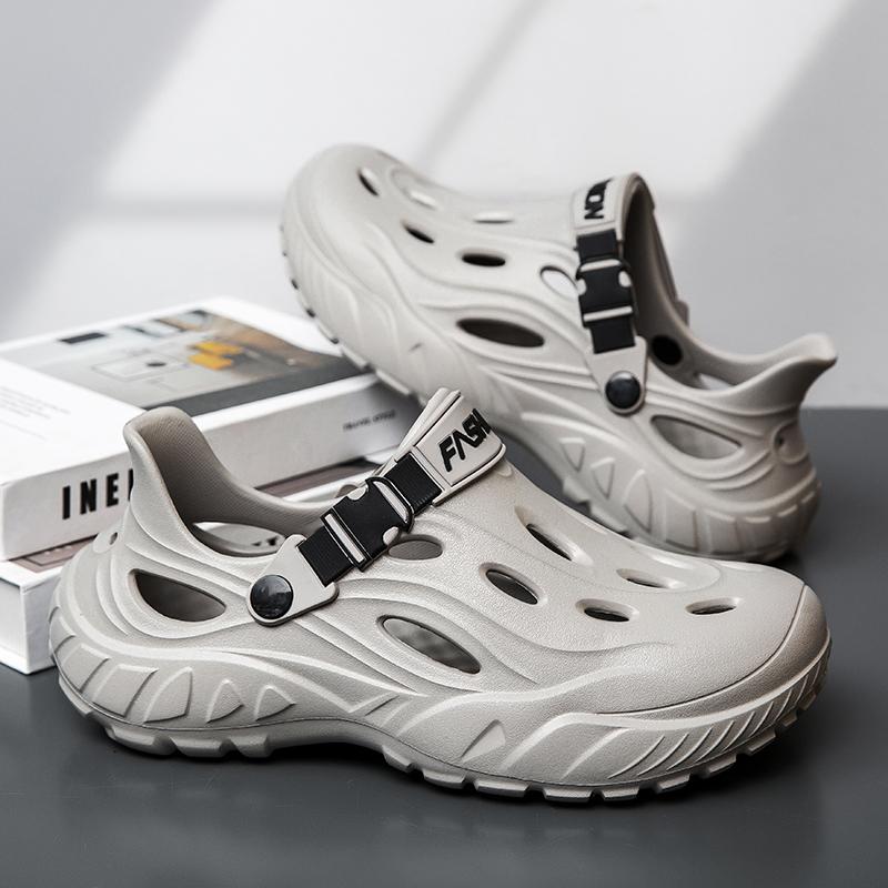 Fashion New Men's Outdoor SandalSport Slippers Beach Slides Breathable Clogs Men Casual Garden Shoes Non-slip Men Outdoor Hiking Sandal