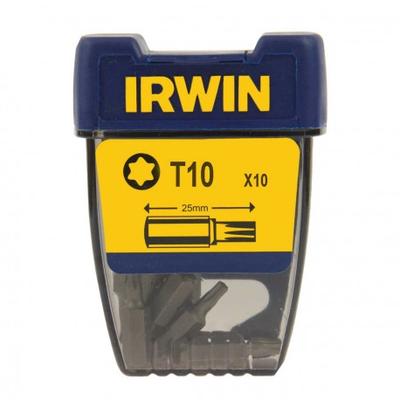 Torx Screwdriver Bit 1/4' 25Mm 10 Pcs T10 - I-10504351