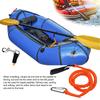 2pcs Kayak Paddle Leashes Stretchable Safety Canoe Paddle Leash Kayak Accessories with Belt Buckle and Hook Orange