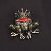 Frog Brooch Pin Fashion Animal Alloy Decorative Jewelry For Women Men