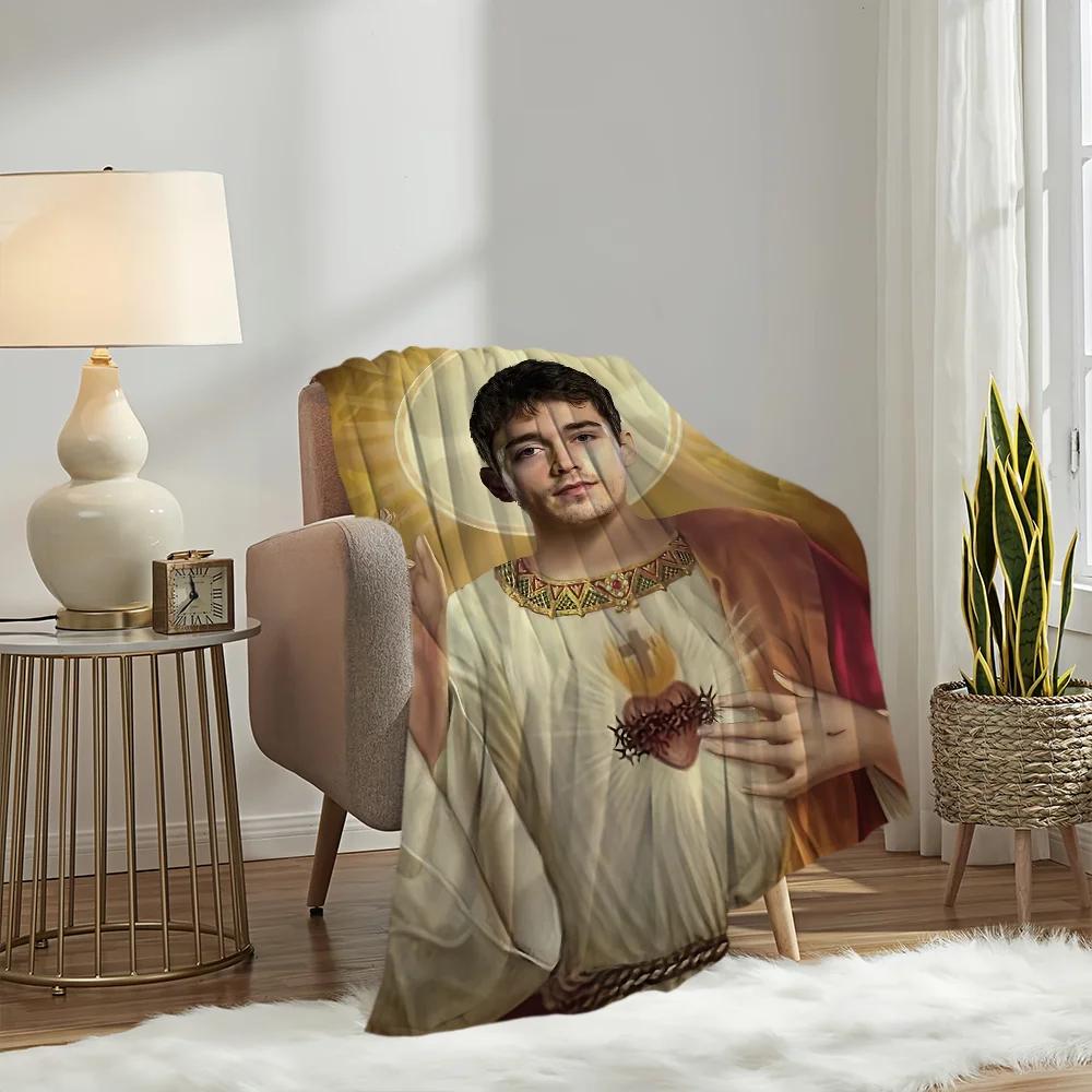 Charles Leclerc God Art Blanket Soft And Comfortable Nap Blanket Suitable For Room Office Bedroom Warm Birthday Home Kid Gift