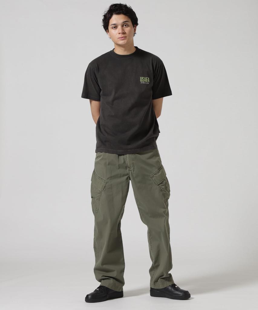 AVIREX FADED CARGO PANTS Men's 2XL 310 Olive 783-5110027