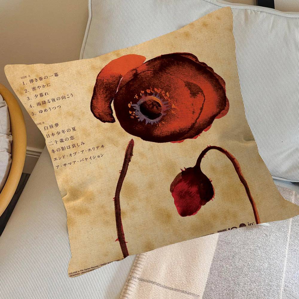 Anime Lampe Band Klassische Kissenhülle Sofakissenbezug Heimzimmer Dekoration Kindergeschenk