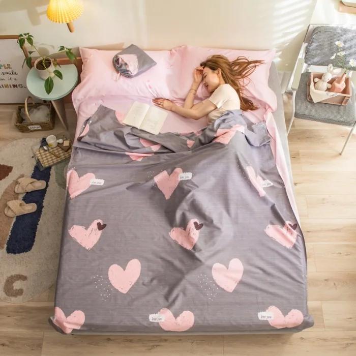 New Cotton Dirty Proof Sleeping Bag Hotel Travel Accommodation Dirty Proof Sleeping Bag