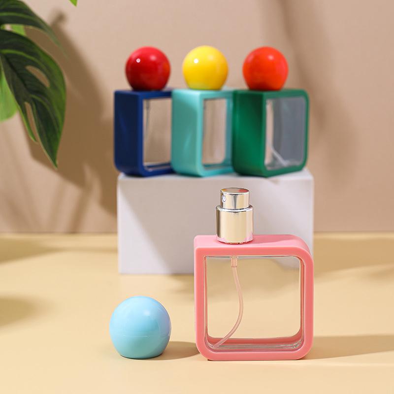 40Ml  Portable Spray Bottle Diy Transparent Liquid Sprayer Simple Unisex Perfume Bottle