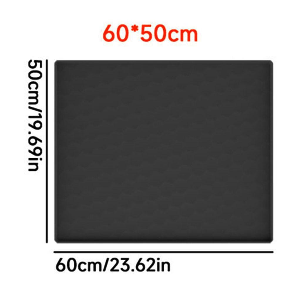 For Appliances For Home Use Under Refrigerator Mat Silicone Mat 60*50CM Leak Proof Floor Mat Multi-purpose Mat