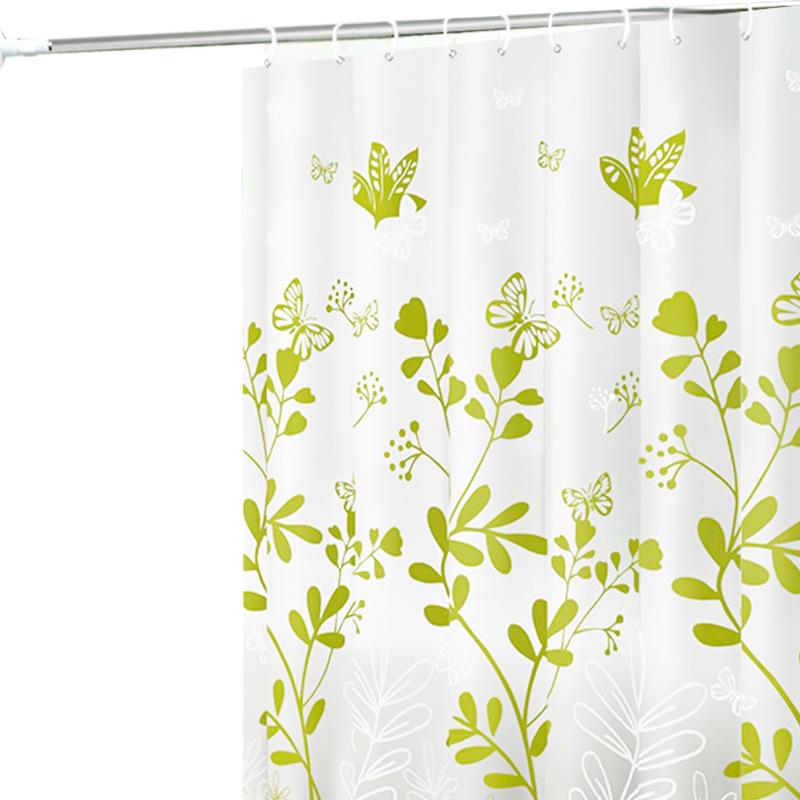 Cortină de duș groasă impermeabilă pentru compartimentarea băii