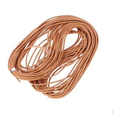 Meters Leather Cord for Jewelry Making, Crafting, Sewing, Knotting
