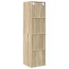 TV Wall Cabinet Sonoma Oak 37 x 37 x 142.5 cm Particleboard