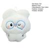 Soft Plush Bunny Keychain Cute Crying Face Design Stuffed Animal Pendant for Bags Backpacks Keys Mini Collectible Dolls for Kids Teens