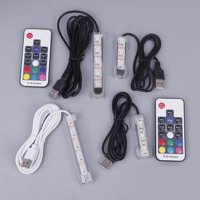 Fisktillbehör Micro Aquarium Light Usb-driven fjärrkontroll Färgglad fisk LED-lampa för landskap Usb Aquarium Light
