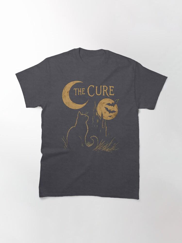The Cure Gothic Cat And Moon The Cure Classic T-Shirt