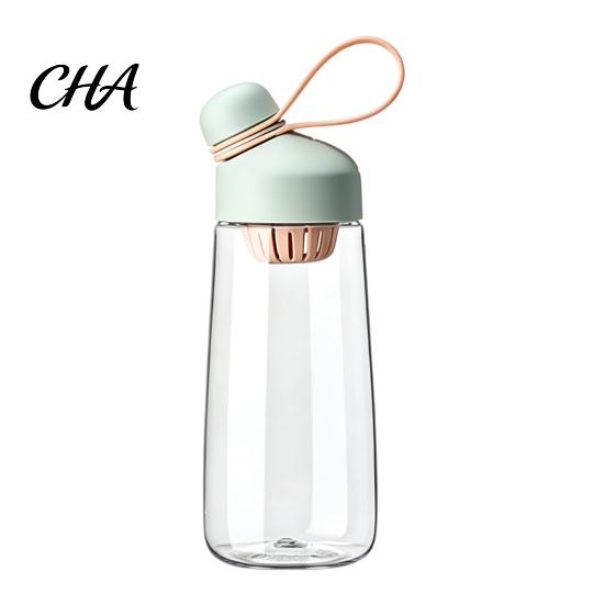 Fashionable Daily Drinking Cup Tritan Plastic Water Bottle, with Leak Proof Lid, 600ml Capacity, Fast Wide Mouth Hydration Flask Spout Sports