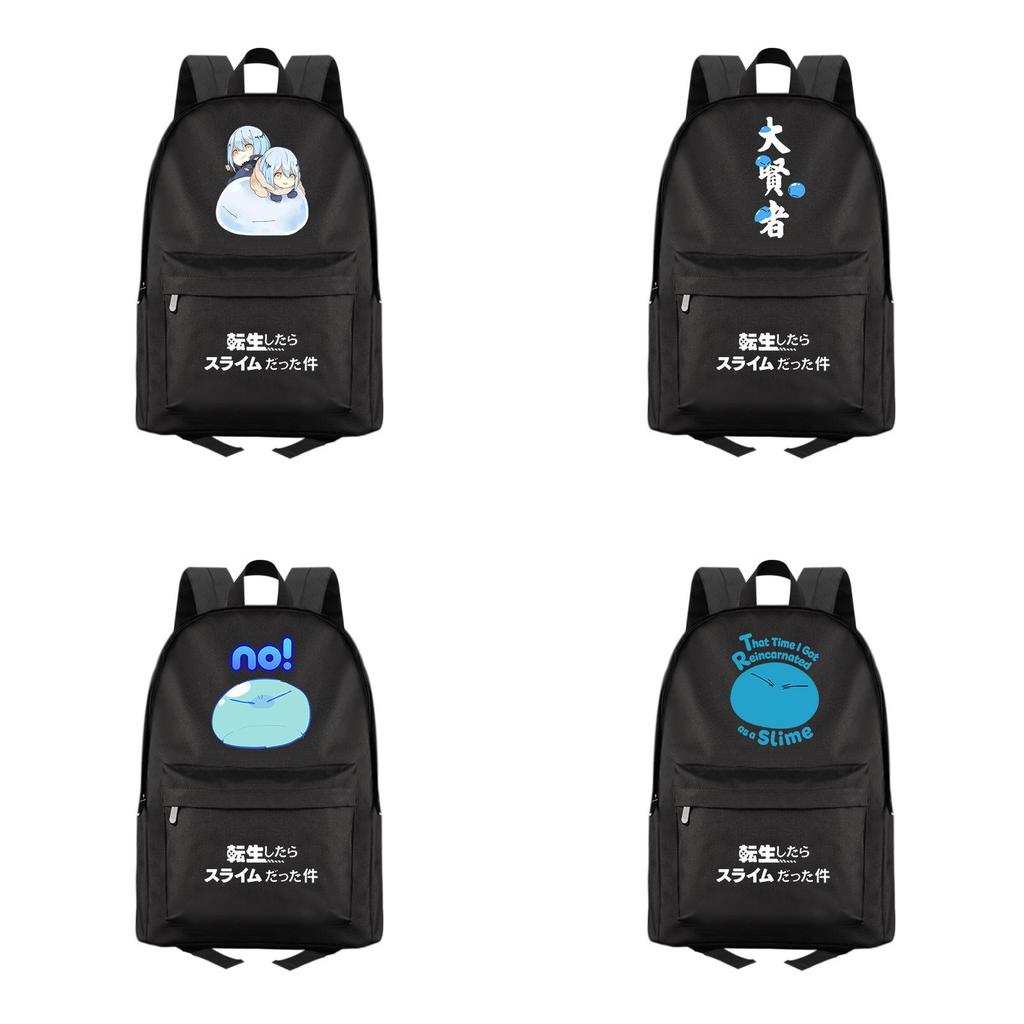 That Time I Got Reincarnated As A Slime Anime Backpack With Breathable Canvas For Casual Travel And School Use