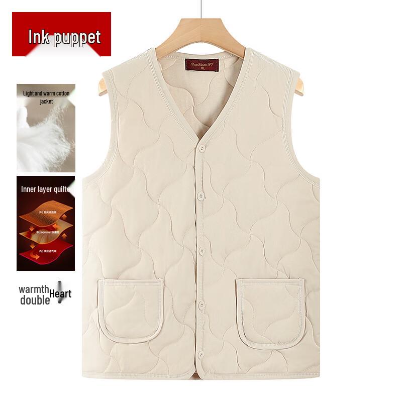 Mo Ou Damen Gepolsterte Warme Weste