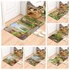 House Entrance Carpet Home Natural and Animal Styles Doormat Room Bath Mat Foot Mat Bath Non-slip Kitchen Water Absorption Mat