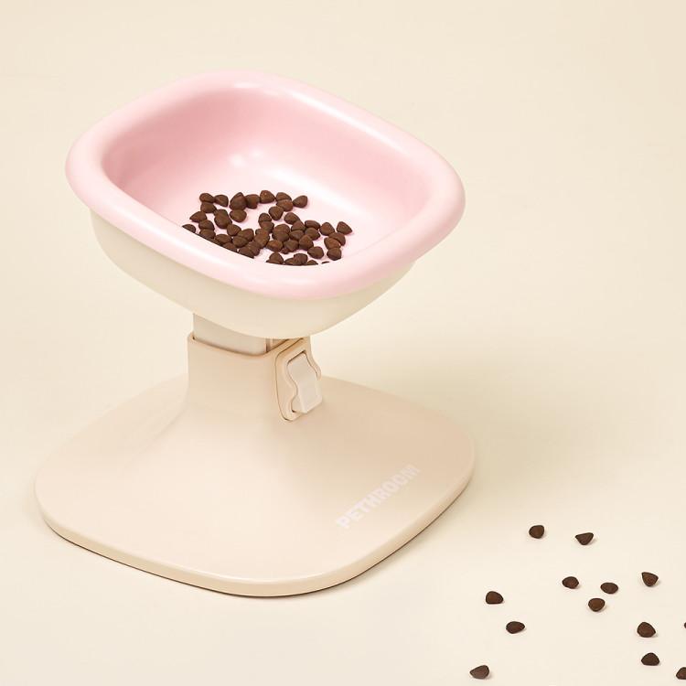 Well Fit Bowl Green/Pink Dog Cat Porcelain Ceramic Food Bowl Water Bowl Dish