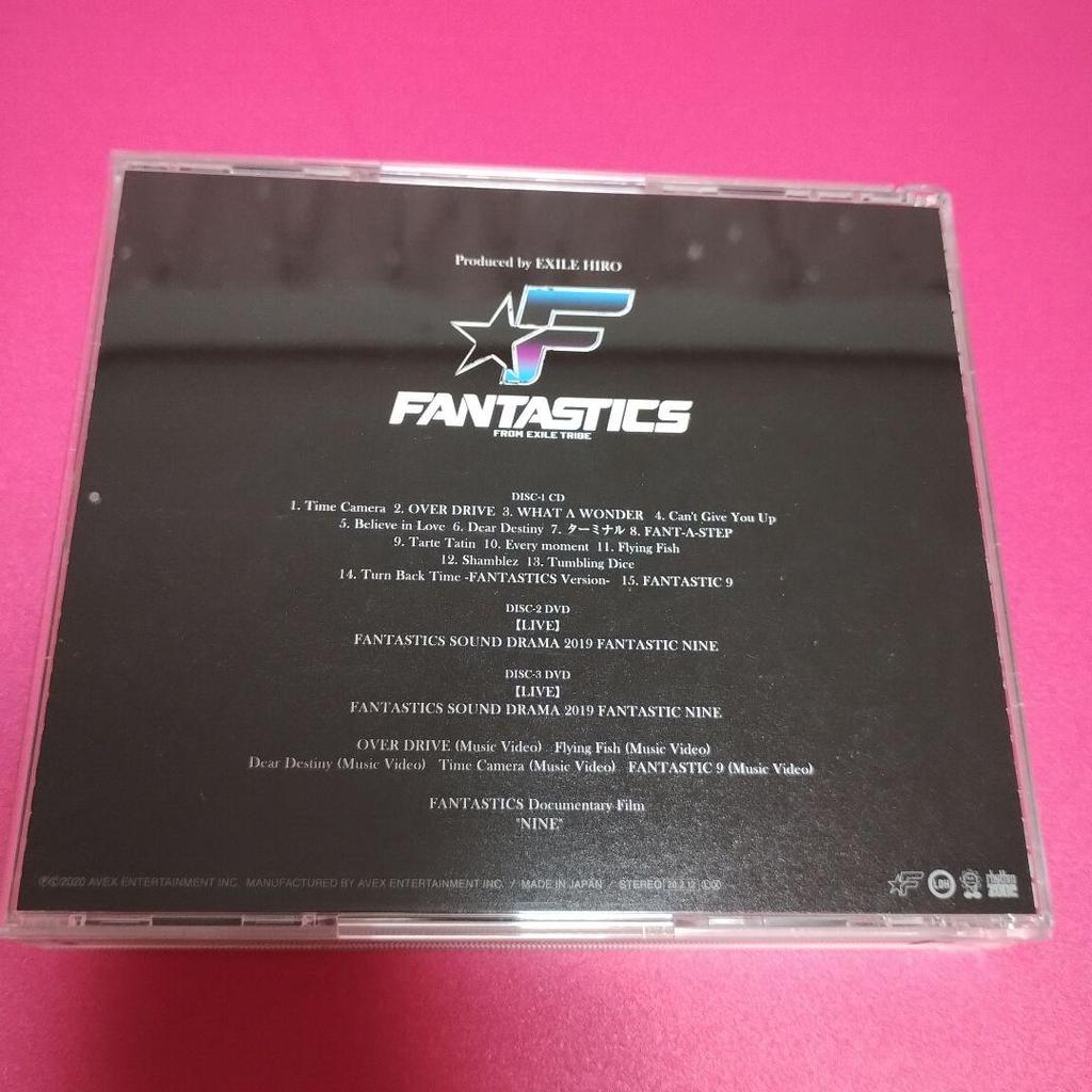 [USED] FANTASTICS FANTASTIC 9 3-disc Set CD DVD