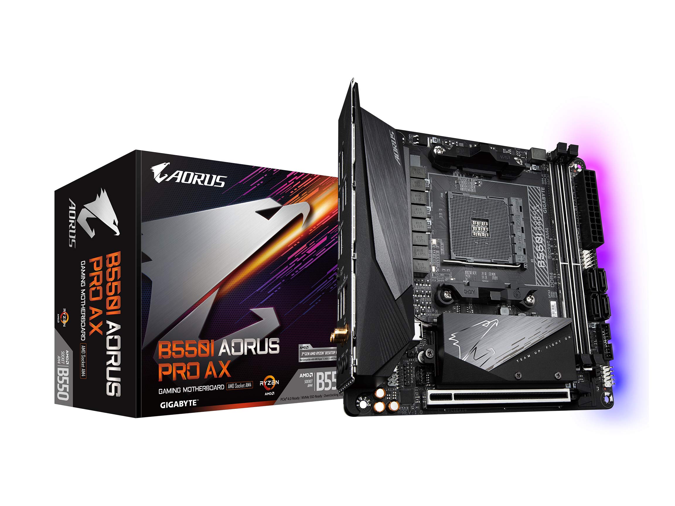 

GIGABYTE B550I AORUS PRO AX (AM4 AMD/B550/Mini-Itx