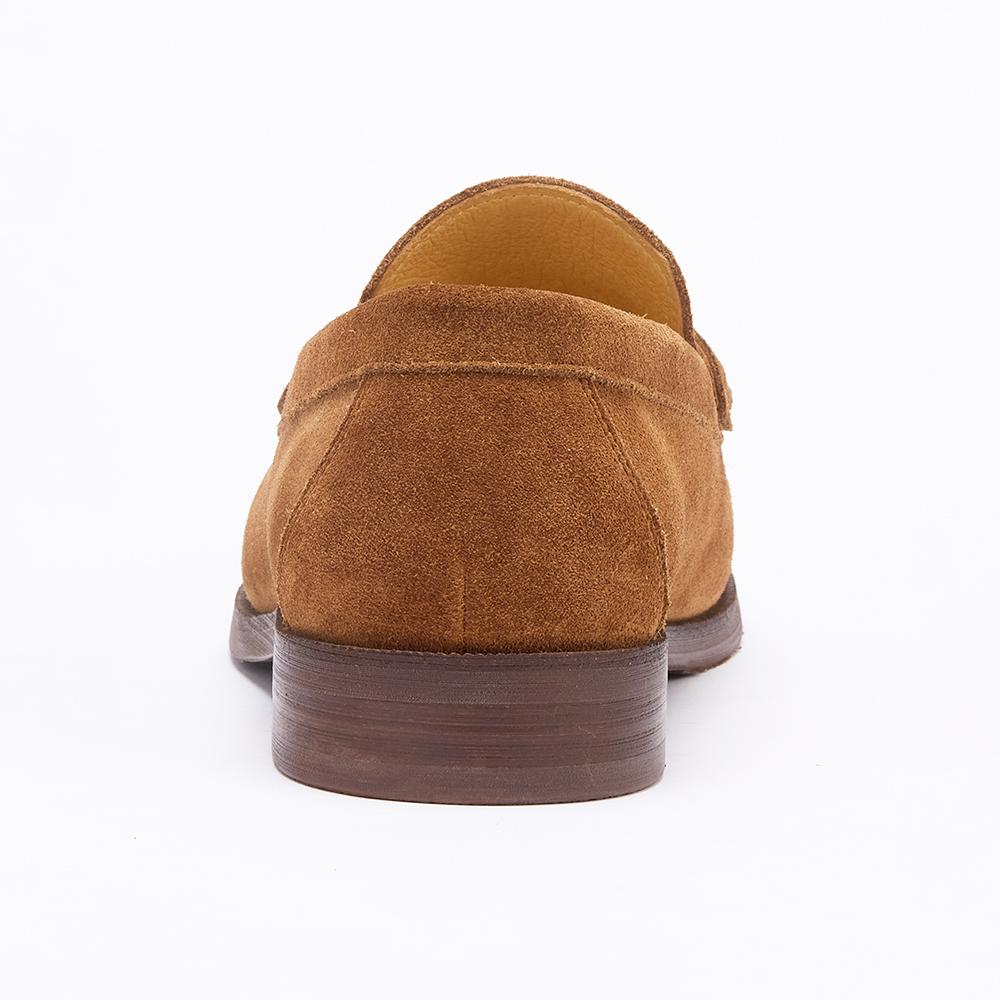 Fashion New Wholesale 2024 Men's Loafers Shoes Brand Genuine Leather Slip-On Closure Cow Suede UK Casual Shoes for Walking and Driving