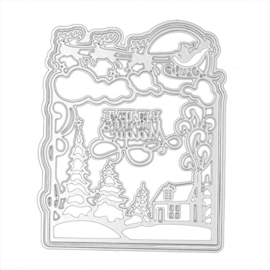 Christmas Sleigh Tree Metal Cutting Dies DIY Scrapbook Emboss Paper Cards Craft