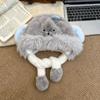 Earflap Winter Ear Protection Hat Polyester Moving Ears Hat Fun Thick Warm Hat  Casual Daily Wear