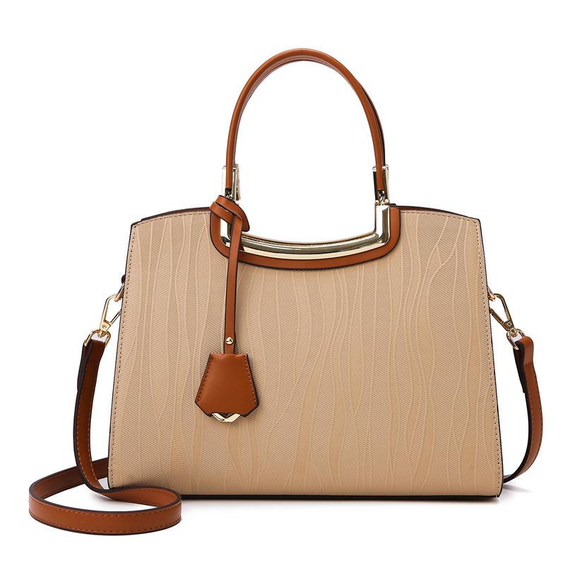 Women's Handbag Simple Fashion Mom Bag Versatile Large Capacity Shoulder Bag Women's Daily Commuting Handbag