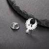 Phoenix Brooch Pin Stainless Steel Animal Gold Color Suit Collar Badges For Men Women Totem Jewelry 2026 New