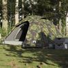 Dome Tent for 4 Persons Camouflage Waterproof