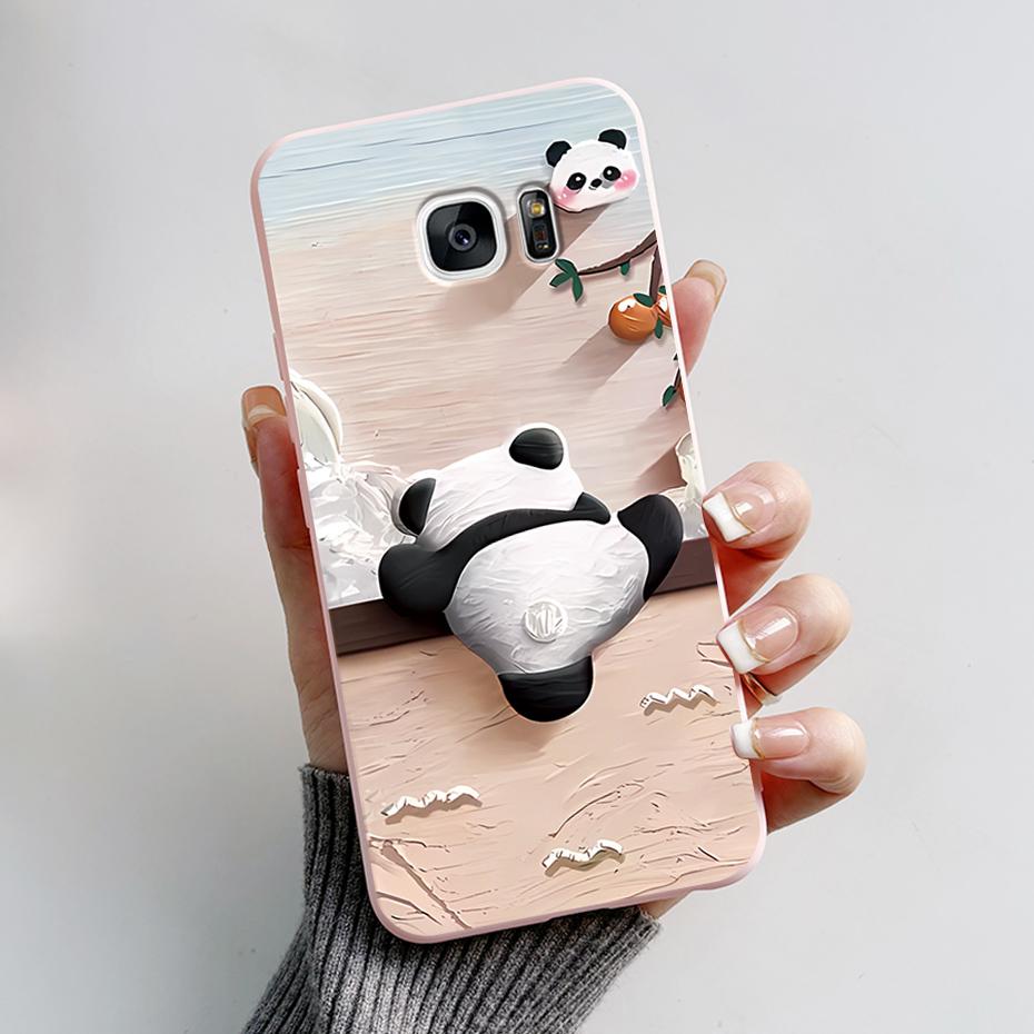 Per Samsung S7 Edge Custodia Galaxy S7 Fundas Cover Morbido Silicone Protettivo Custodia per Telefono Per Samsung Galaxy S6 S6 edge Coque Bumper