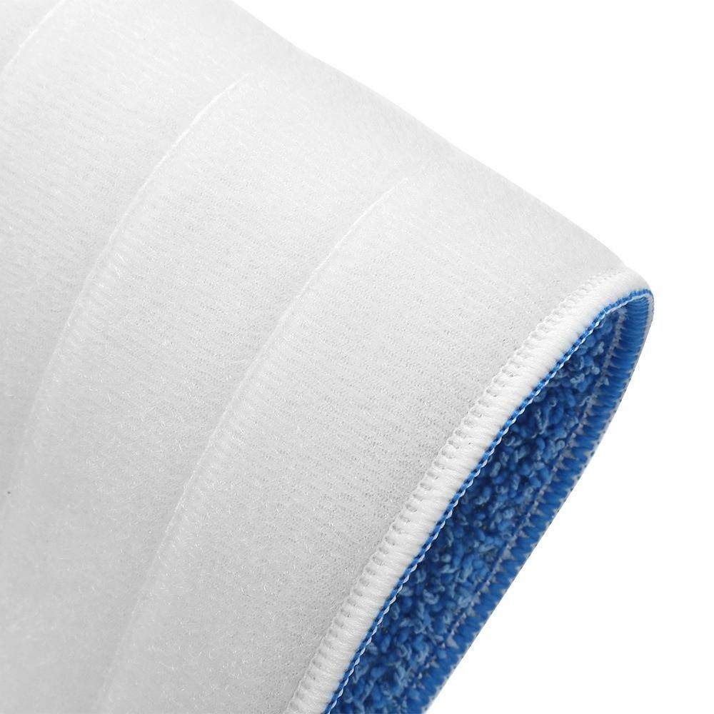 4 Pieces/set Washable Mop Replacement Cloth Soft Flat Mop Cloth Reusable Mop Head  Living Room