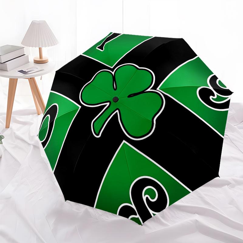 Printed Panathinaikos FCPrinted Folding Umbrella,Outdoor,Leisure,And Travel Umbrella,Durable Umbrella Fabric,Birthday And Holiday Gift
